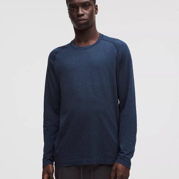 Metal Vent Tech Long-Sleeve Shirt Mineral Blue / True navy - Size L - Picture 6 of 9